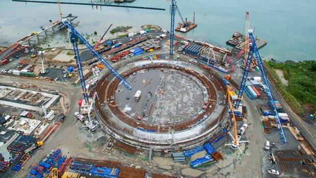 Du béton cryogénique Cemex pour la première centrale GNL du Panama