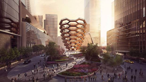 Vessel, un « escalier labyrinthique » étourdissant à Manhattan