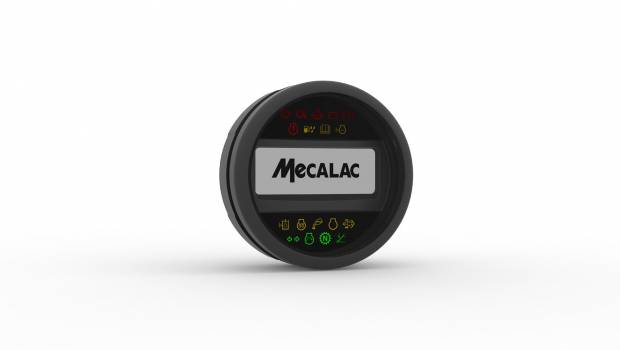 Tableau de bord personnalisable pour mini dumper Mecalac