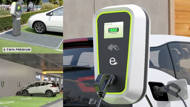 Une nouvelle borne de charge électrique pour E-Totem