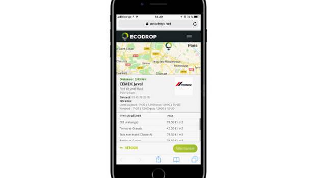 Ecodrop vous débarrasse de vos petits déchets de chantier