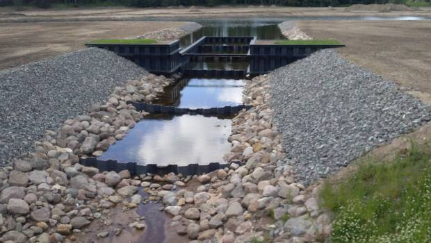 Une palplanche PVC 100% recyclable