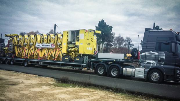 Faymonville : la Multimax réussit le transport d’un « Rapace Dac »