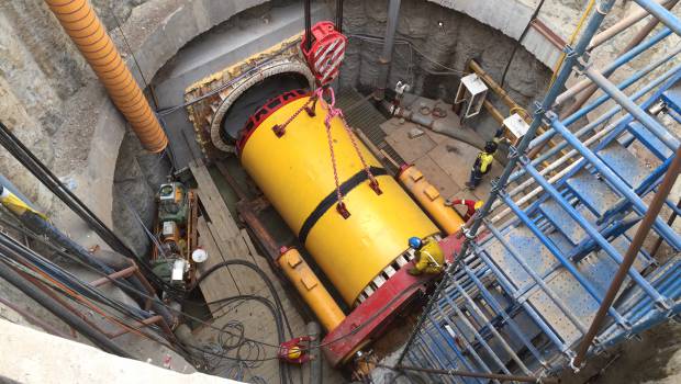 Herrenknecht prend l’eau en Afrique