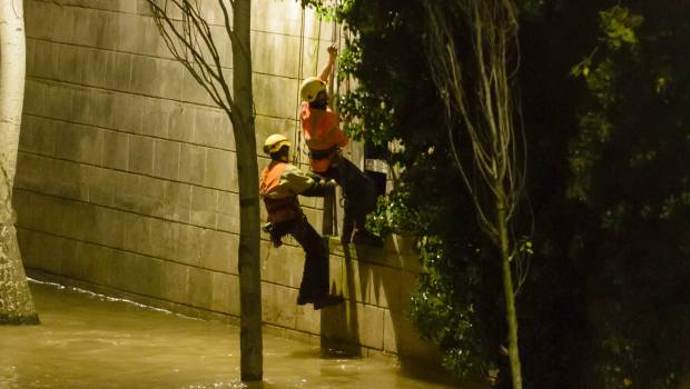 Crue de la Seine : Mise en sécurité du RER C