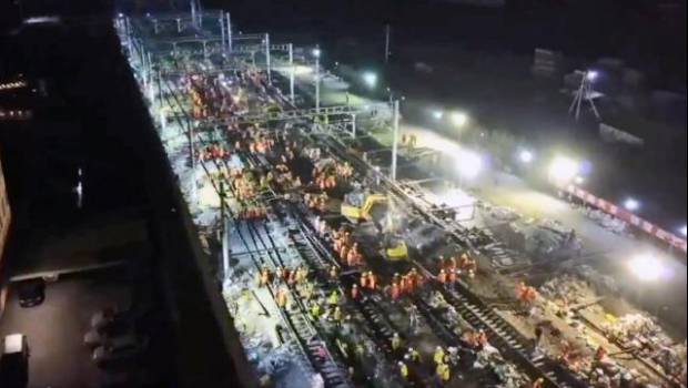Chine : la gare de Longyan construite en moins de 9 h