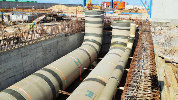 Des conduites en PRV Hobas pour un méga projet en Egypte