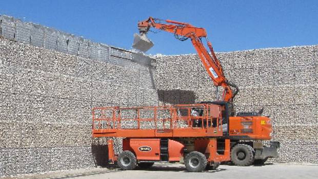 Un mur en gabions pour réduire les nuisances sonores des Canadairs