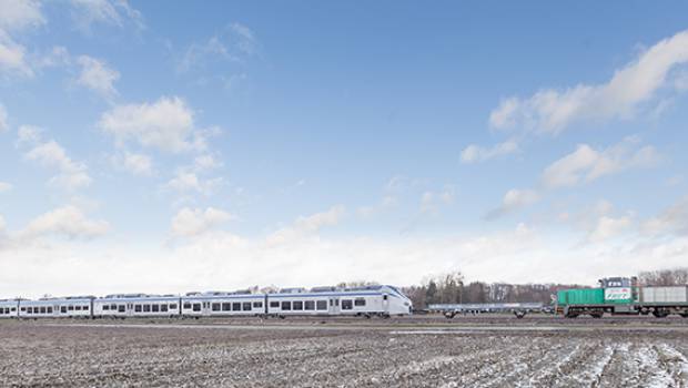 Alstom livre le premier des 17 Coradia commandés par la SNTF