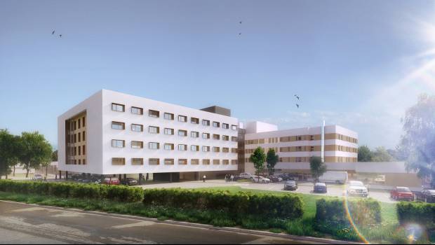 Le Grand Hôpital de l'Est Francilien entre en chantier