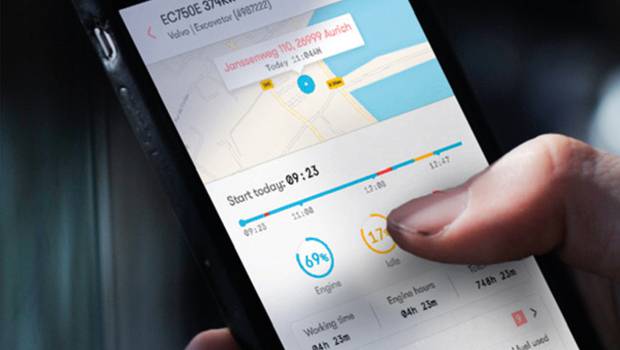Trackunit, le logiciel GPS du TP