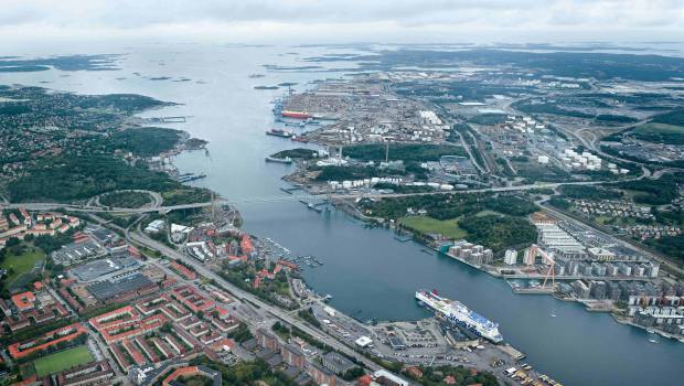 Un nouveau terminal au port de Göteborg