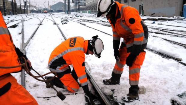 Alerte neige chez SNCF Réseau
