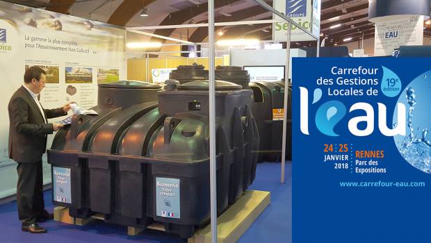 Le filtre compact Bioméris au Carrefour de l'Eau