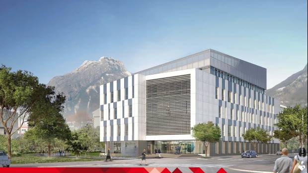 Léon Grosse signe un bâtiment de hautes technologies à Grenoble