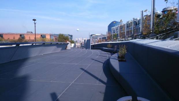 Vicat contribue à habiller la nouvelle passerelle d’Issy-Val-de-Seine