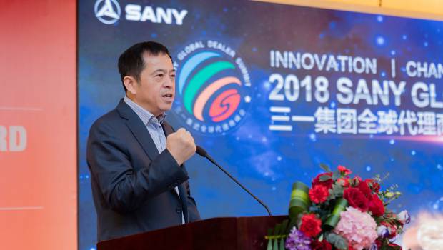 Sany : des concessionnaires au sommet