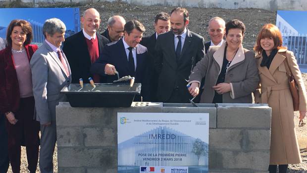 Le chantier de l'Institut Méditerranéen du Risque est lancé
