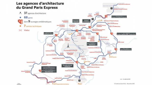 Grand Paris Express: les architectes présentent les ouvrages d'art