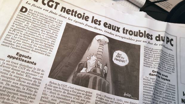 Le Canard enfonce (encore) le Siaap !