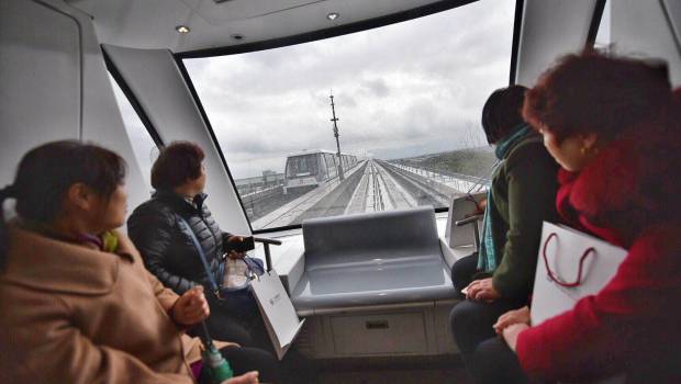 L'exploitation du métro de Shanghai a débuté