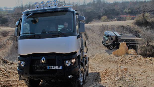 Renault Trucks : du roc et de la boue