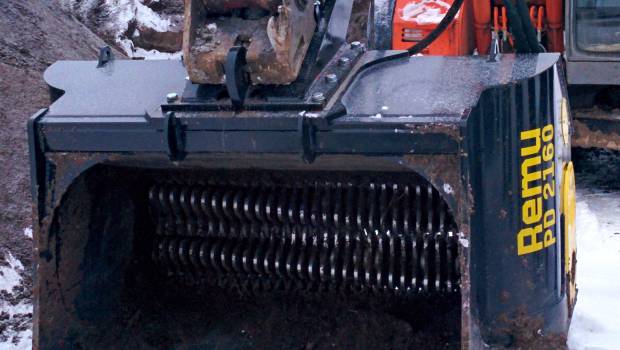 Remu : cribler pour la tranchée