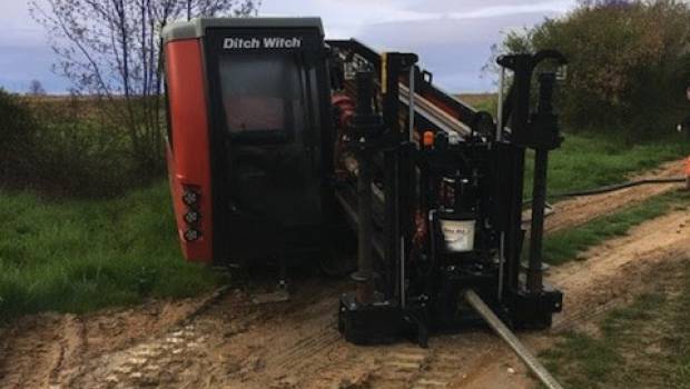 La 1ère JT40 Ditch Witch est livrée