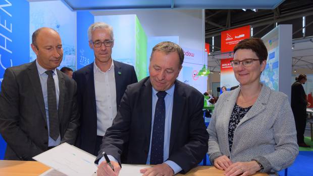 Le SIAAP signe un partenariat avec son homologue allemand