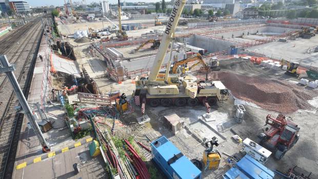 Grand Paris : ripage réussi en gare Les Ardoines