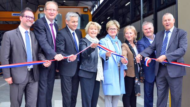 Mecateamcluster: inauguration de la halle de maintenance