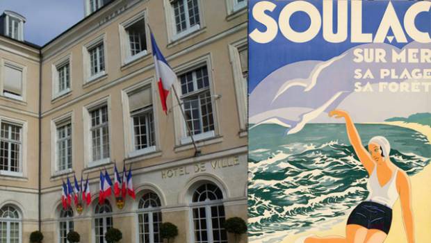 Hôtel de Ville du Mans : exposition d'affiches