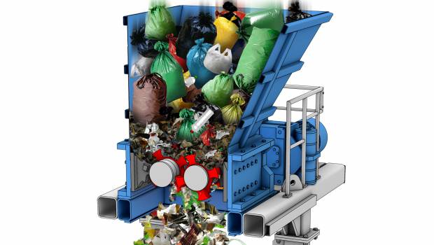 BHS optimise le prébroyage des déchets ménagers