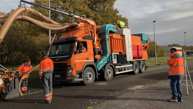 Déblais de tranchées : aussitôt aspirés, aussitôt valorisés !
