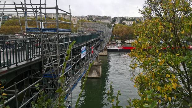 Une nouvelle passerelle à Saint-Cloud