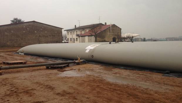 Labaronne-Citaf installe une citerne souple de 2.000 m3 en Italie