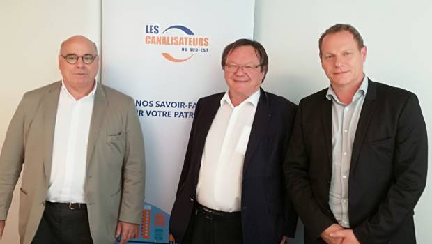 Canalisateurs du Sud-Est : « Une croissance significative des travaux »