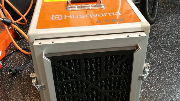 Husqvarna : sciage, ponçage et filtration
