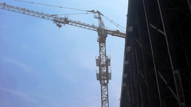 Le plus grand réservoir d'eau en acier du monde remis à neuf