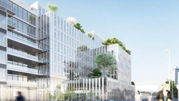 Spie batignolles réalise un immeuble au pied de la gare Saint-Denis Pleyel