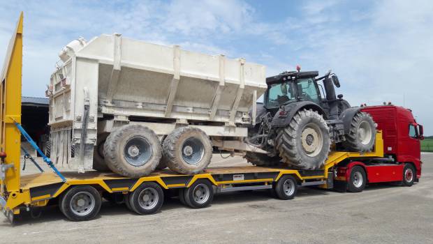 Le porte-engin s’emballe pour la grosse machine