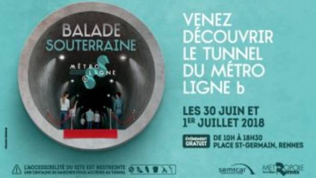 Balade inédite dans le métro de Rennes