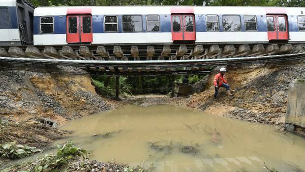 Reprise du trafic après l’accident du RER B
