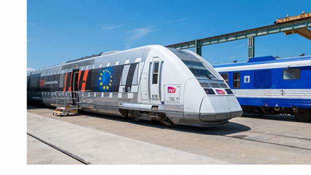 Inauguration d'une nouvelle rame d’essais et de contrôle ETCS