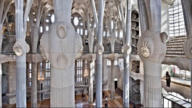 Sagrada Familia : la chaux Ciments Calcia entre dans l'Histoire