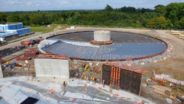 Des coffrages Paschal à gogo pour l’extension d’une station d’épuration