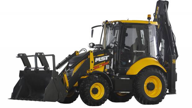 Une chargeuse MST équipée d’un tableau de bord unique signé MTA