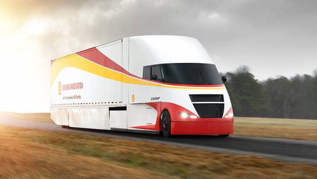 Un camion éco-énergétique pour Shell