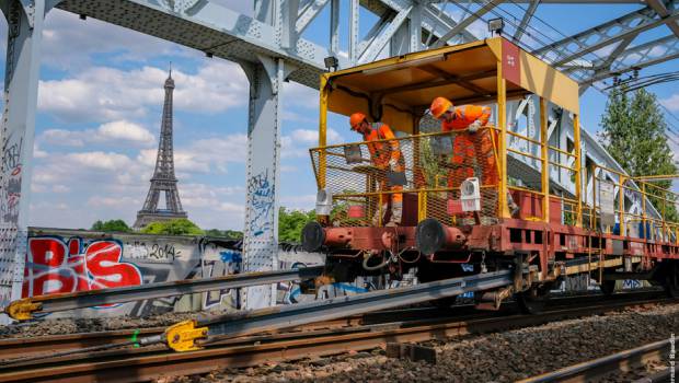 RER C : deux opérations d’envergure réalisées cet été dans le tunnel intramuros