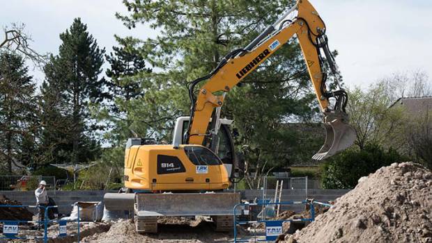 La première R 914 Compact Liebherr acquise par l’alsacien TPV